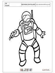 Astranot boyama sayfaları